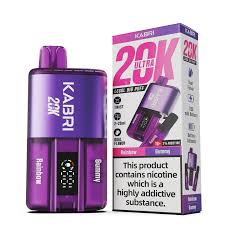 KABRI 20K Ultra, 20000 Puffs Prefilleld Pod Vape Kit 20MG